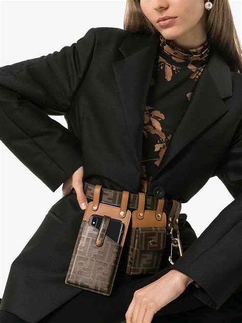 fendi belt bag street style|Fendi utility belt bag.